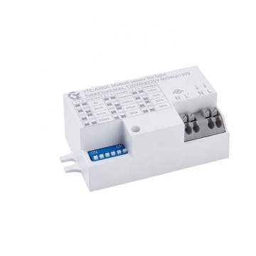New Electric AC 120V-240V 5.8GHz Microwave Radar Sensor Body Motion HF Detector Light Switch Indoor Ceilling