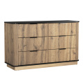Modern Wood 6-Drawer Storage Solution for Home