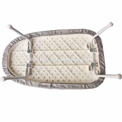 Folding plastic mini ironing board