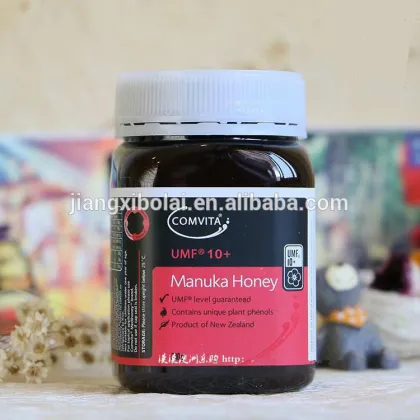 500g amber square honey bottle plastic bottles for New Zealand honey