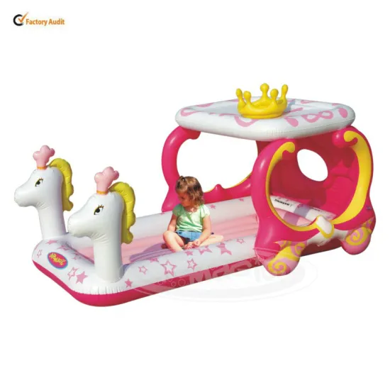 PVC Inflatable Carriage Toy-8201 Princess Carriage Design Pool