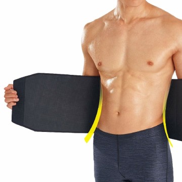 Cinto de suporte de neoprene para suor na cintura para dores nas costas