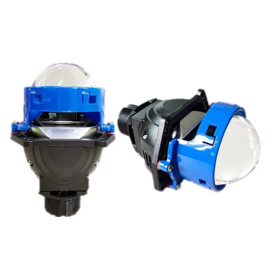 Factory 12V/24V 45W/55W H4/H7/9005 Bi-LED Projector with Blue Lens for Headlight - Non-Destructive Installation