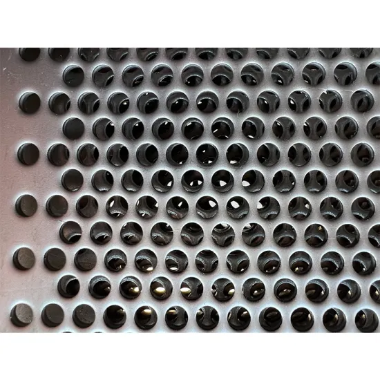 Perforated Metal Wind and Dust Suppression Net