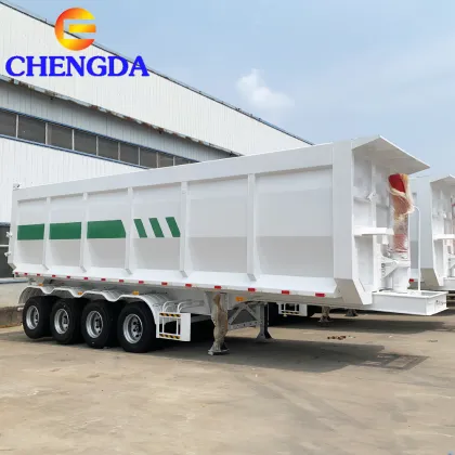 Chengda Brand 80 Ton 4 Axle Dump Truck for Sale at Factory Price