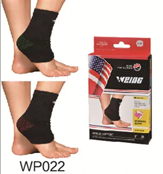 Compression knitted ventilate Ankle Support