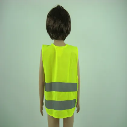 Wholesale high visibility reflective purple pink blue yellow child safety vest