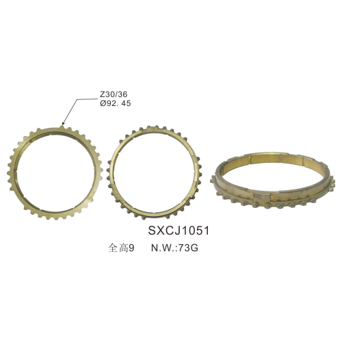 Auto Parts for Ford Transmission Brass Synchronizer Ring (878T-7107AA)