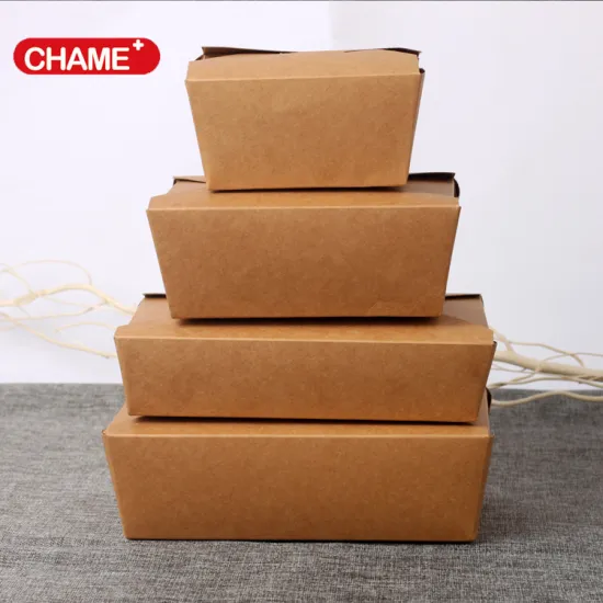 Good quality kraft food packaging box