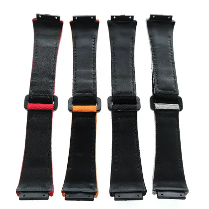 Waterproof Leather Watch Strap 25mm for Men and Women by Richard