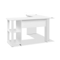 Office Computer Corner Desk White