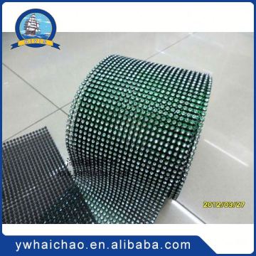 FACTORY DIRECTLY different types clear rhinestone mesh sheet with many colors