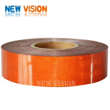High Visibility orange reflective tape,fluorescent yellow green reflective tape