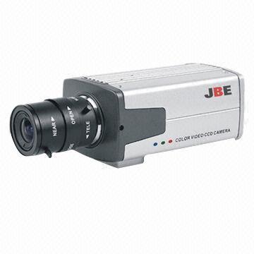 CCTV Box Camera with 1/3-inch Sony CCD Image Sensor and Automatic Tracking White Balance