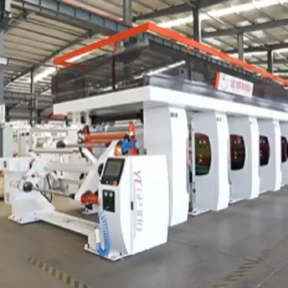 Intaglio Press Automatic Register Rotogravure Printing Machines