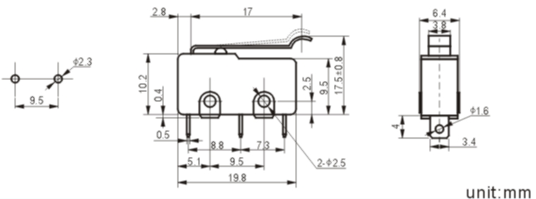 MSW-14B-1micro switch