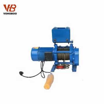 2ton elektrikli vinç 2000kg yük kapasiteli tel halat askı makine tamir atölyeleri için
