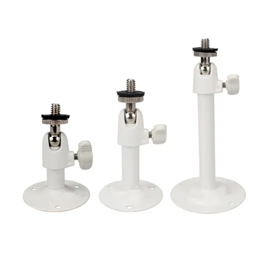 Adjustable Mini Camera Holders and Brackets for Security Surveillance Camera Installation
