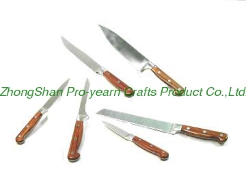 Stainless steel chef knife