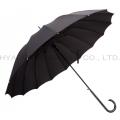 Men's Black Automatic Windproof Umbrella