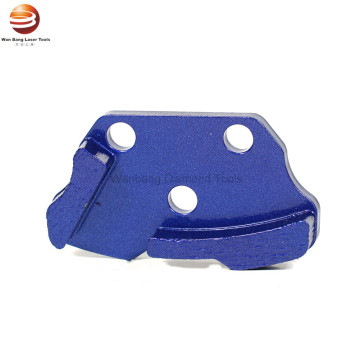 Diamond floor grinding shoes polishing pads for floor polishing