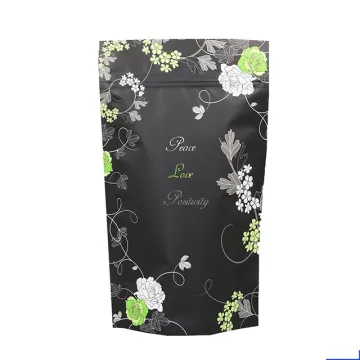 aluminum foil ziplock Stand Up Pouch with zipper