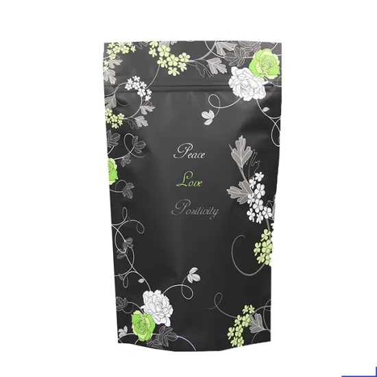 aluminum foil ziplock Stand Up Pouch with zipper