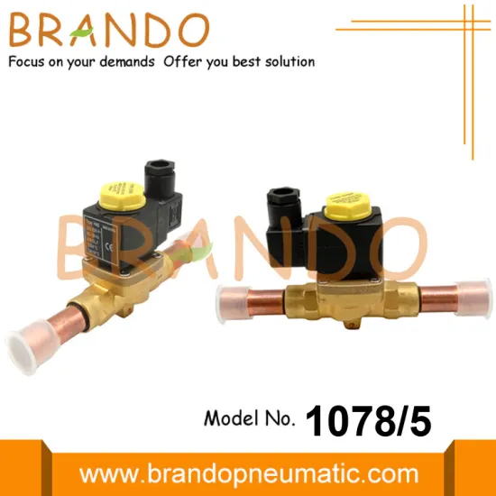 5/8'' Solder 1078/5 1078/5A6 Solenoid Valve 220/230V 50/60Hz
