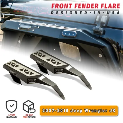 Jeep Wrangler JK Manufacturer Front Wheel Fender Flares