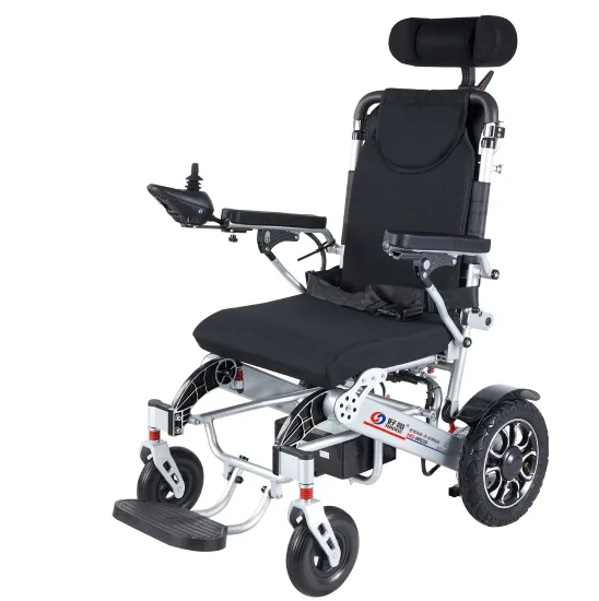 Height Adjustable Electric Wheelchair for Handicapped Users