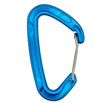 Custom 24KN A7075 Aluminum Spring Locking Wire Gate Carabiner Hook: Your Ultimate Gear Accessory