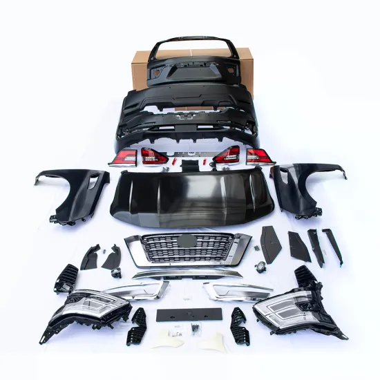 TDCMY Full Body Kit with Headlights and Bumpers for Nissan Patrol Y62 Upgrade
