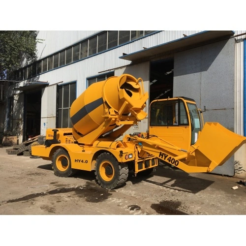 Self Loading Concrete Mixer, Heavy Equipment Manufacturer