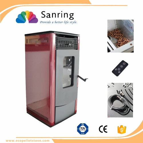 automatic feeding used cast iron wood stoves, wood pellets for 10kw