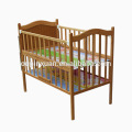 Nueva cama de bebé plegable ajustable del color carbonizado de alta calidad del artículo 2014