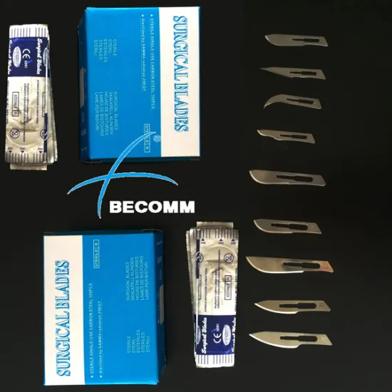 All sizes carbon steel surgical blade