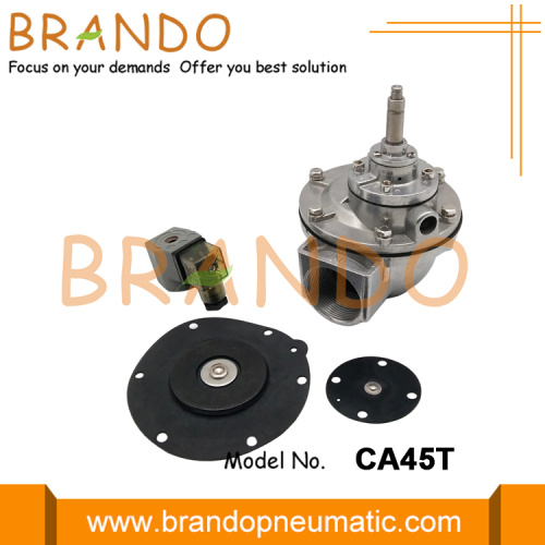 CA45T 1-1 / 2 &#39;&#39; Rechte hoek elektromagnetische pulsklep