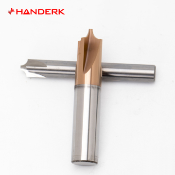 أدوات طحن CNC الدقيقة: Handerk HRC55 Carbide Inner R-End Mill لتطبيقات قطع الصلب التنغستن