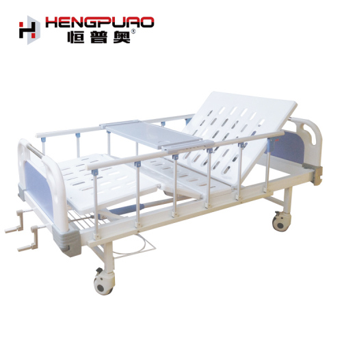 manual adjustable elderly care reclining hospital beds