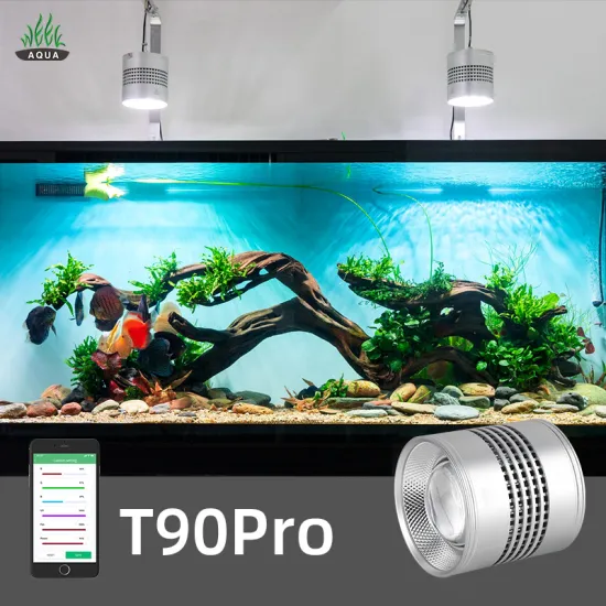 High Power High Brightness LED Aquarium Lights T90 Pro for Plant Fish Tanks