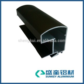 Perfil de aluminio Anodize Bronze color Window Frame Window Aluminum Profiles
