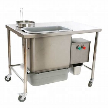 Stainless Steel Electric Chicken Breading Table