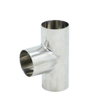 Stainless Steel Sanitary Welded Equal Tee Pipe Fittings