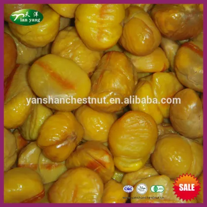 2015 Organic Sweet Frozen Chestnut Nuts Kernels