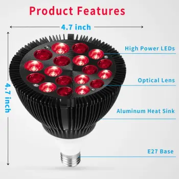 Infrared Light Therapy Device Skin Health Pain Relief