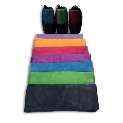 Wholesale Purple and Black Sports Towels for Training