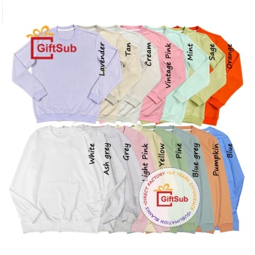 High-Quality Sublimated 100% Polyester French Terry Sweatshirts: A Comprehensive Collection for Adults, Youth, Kids & Unisex in Solid Colors