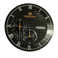 Waffle Guilloche watch dial in 2 subdials