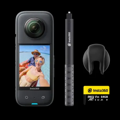 Insta360 X3: 5.7K HDR, Waterproof, and Stabilized 360° Action Camera