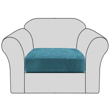 Cushion Slipcover for Chair Loveseat Individual Seat